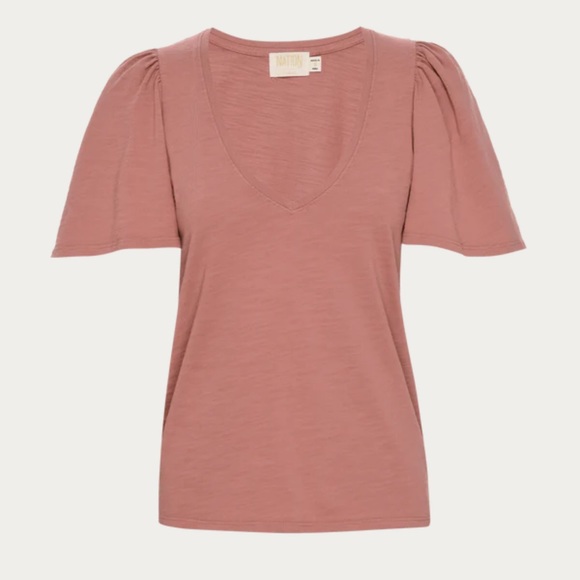 Nation Ltd. Vicky Flutter Sleeve Tee - Picture 4 of 8